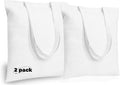 Canvas Tote Bag (white) - 2 Pack