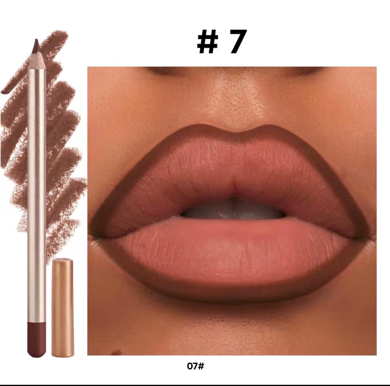 QUEEN ACOSTA Matte Lip Liner Pencil Set