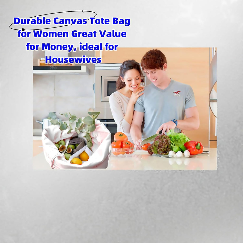 Canvas Tote Bag (white) - 2 Pack