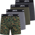 Mens Boxer Briefs Breathable Stretch Underwear 4 Pack