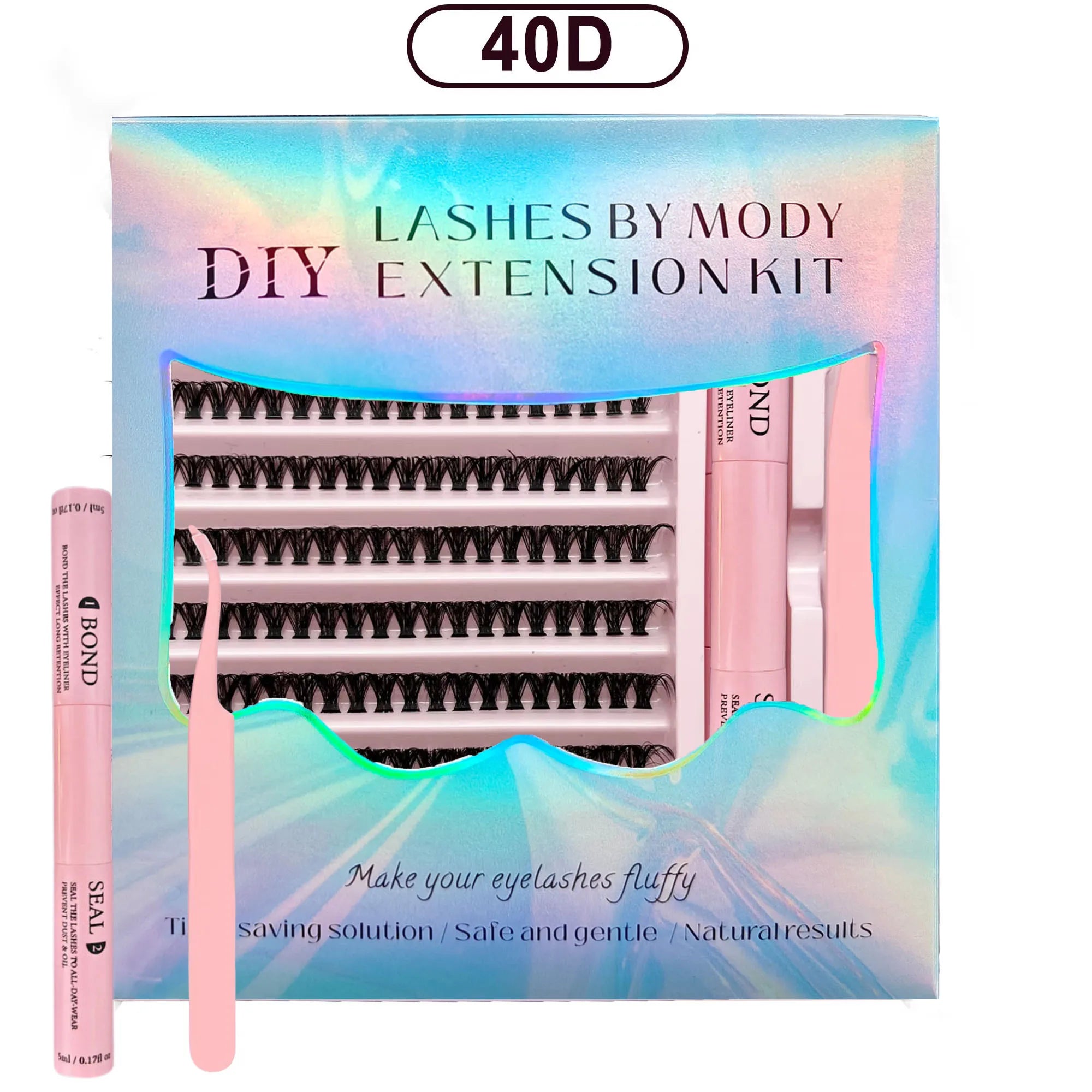 DIY Lash Extension Kit 200 PCS Clusters