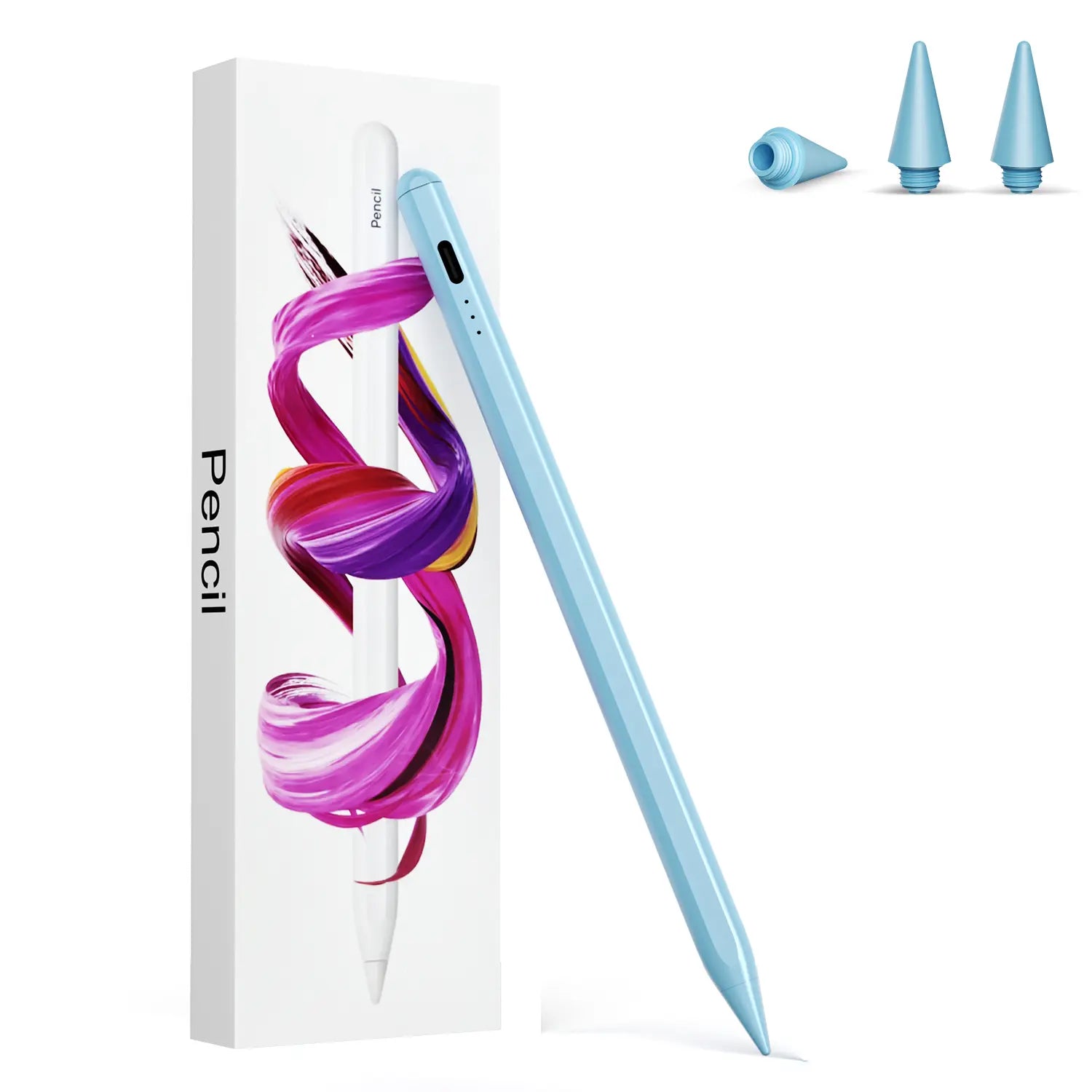 Stylus Pen for Ipad, Compatible with Apple Ipad 2018-2025,Fast Charging, Palm Rejection & Tilt Sensitivity for Drawingand Writing, Fits Ipad Pro 11"/13"/M4, Air 11"/13" M3/M2, Mini7/6/5, A16/11Th-6Th Gen #Tiktokshopsummersale