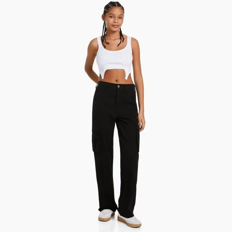 Women's Straight Jeans in Autumn
