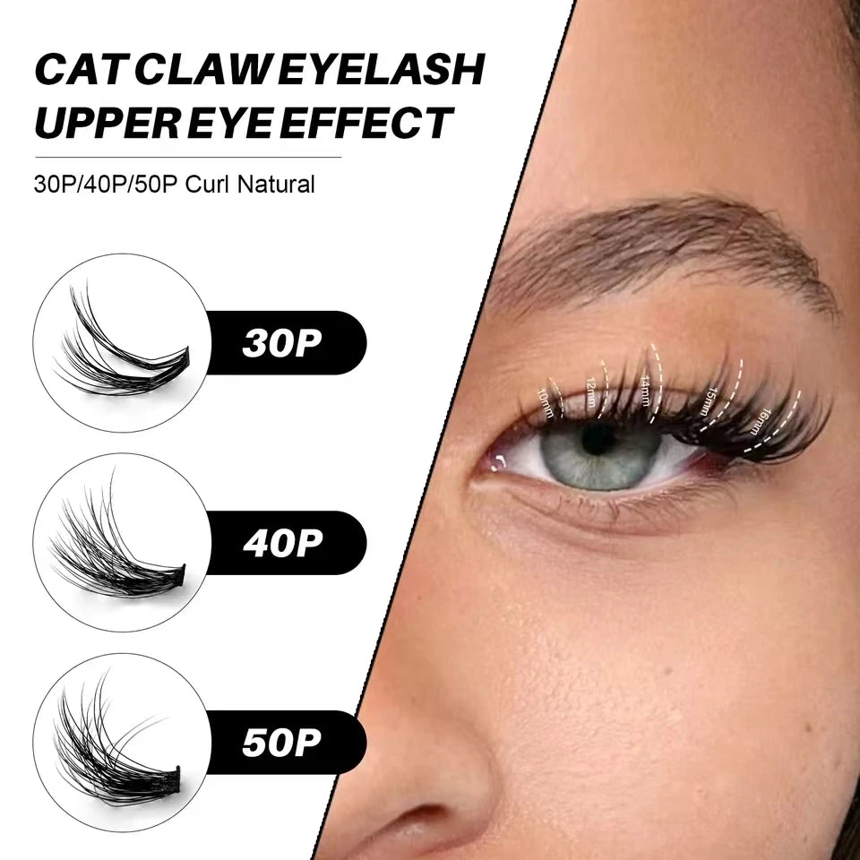 DIY Lash Extension Kit 200 PCS Clusters