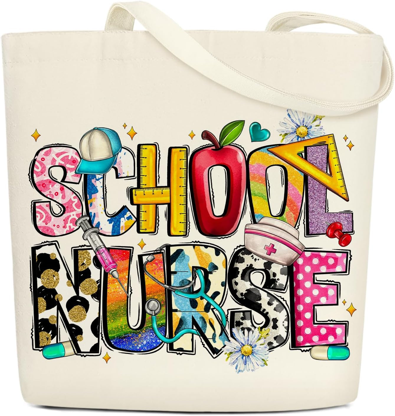 School Nurse Tote Bag 