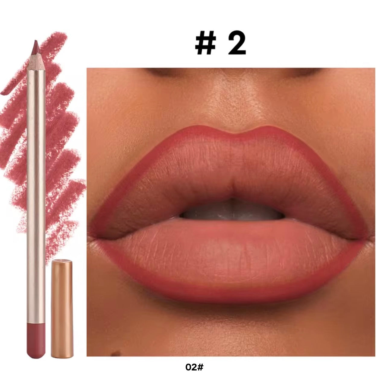 QUEEN ACOSTA Matte Lip Liner Pencil Set