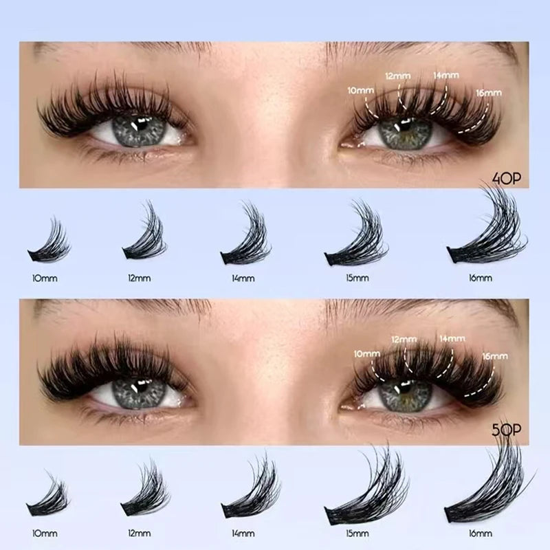 DIY Lash Extension Kit 200 PCS Clusters