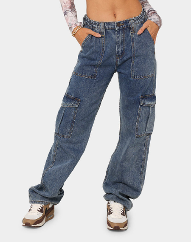 Women's Straight Jeans in Autumn