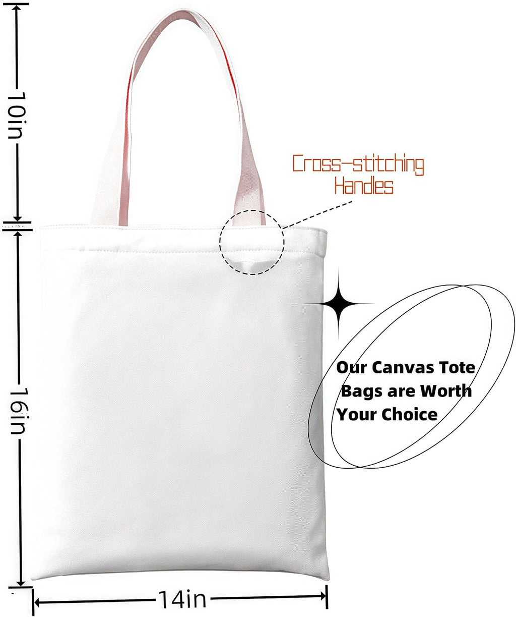 Canvas Tote Bag (white) - 2 Pack
