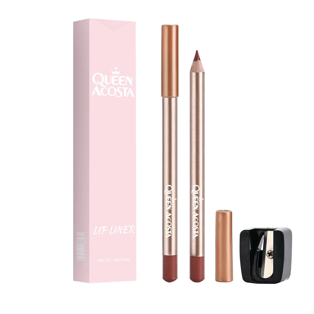 QUEEN ACOSTA Matte Lip Liner Pencil Set