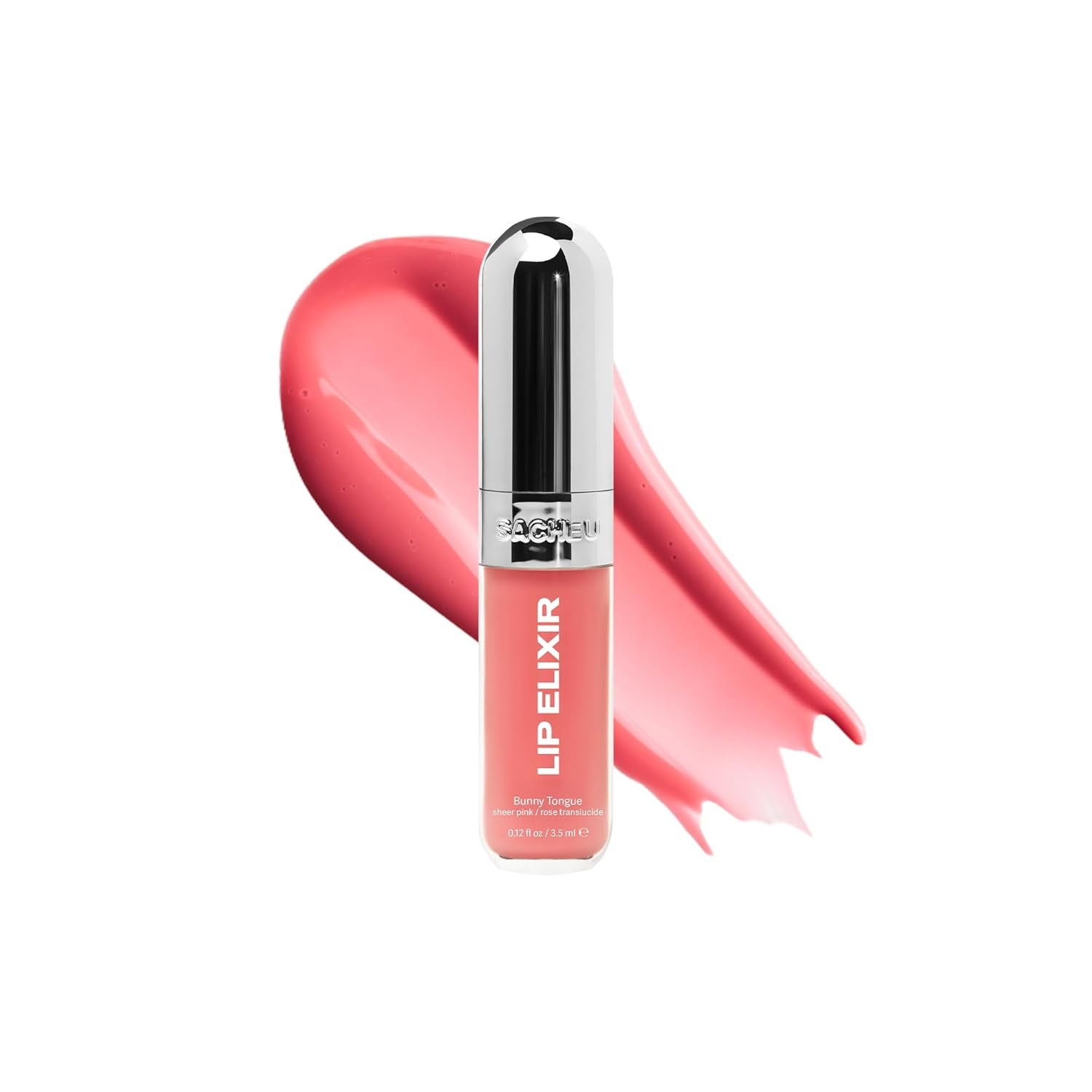 Elixir Hydrating Lip Plumping Gloss Enriched with Collagen (Bunny Tongue)