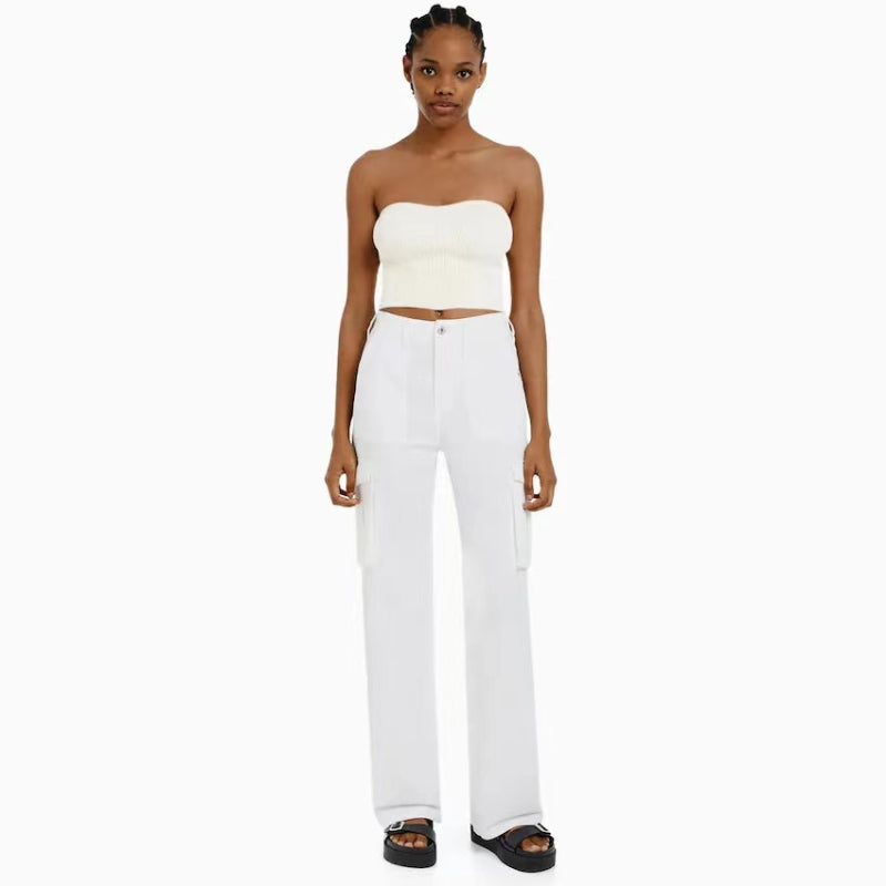 Women's Straight Jeans in Autumn