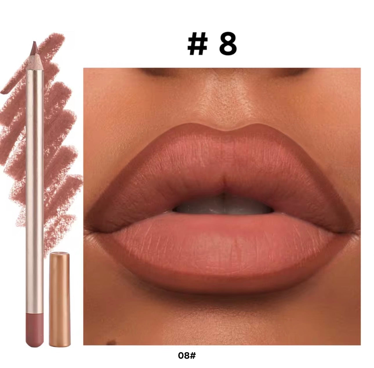 QUEEN ACOSTA Matte Lip Liner Pencil Set