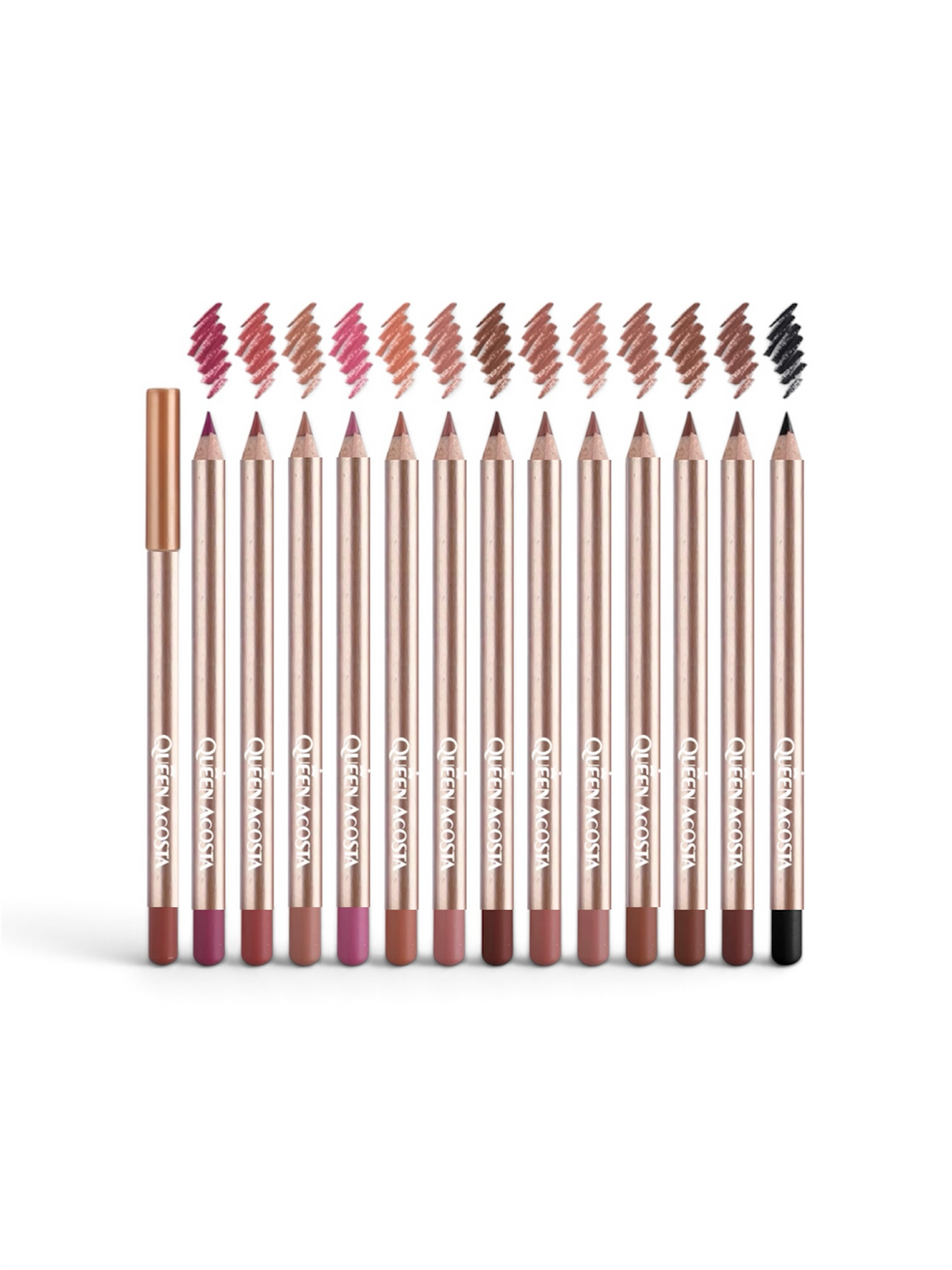 QUEEN ACOSTA Matte Lip Liner Pencil Set