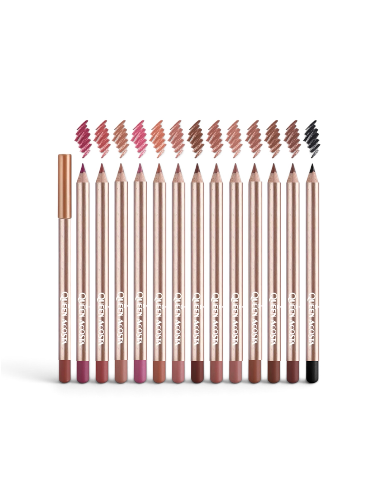 QUEEN ACOSTA Matte Lip Liner Pencil Set