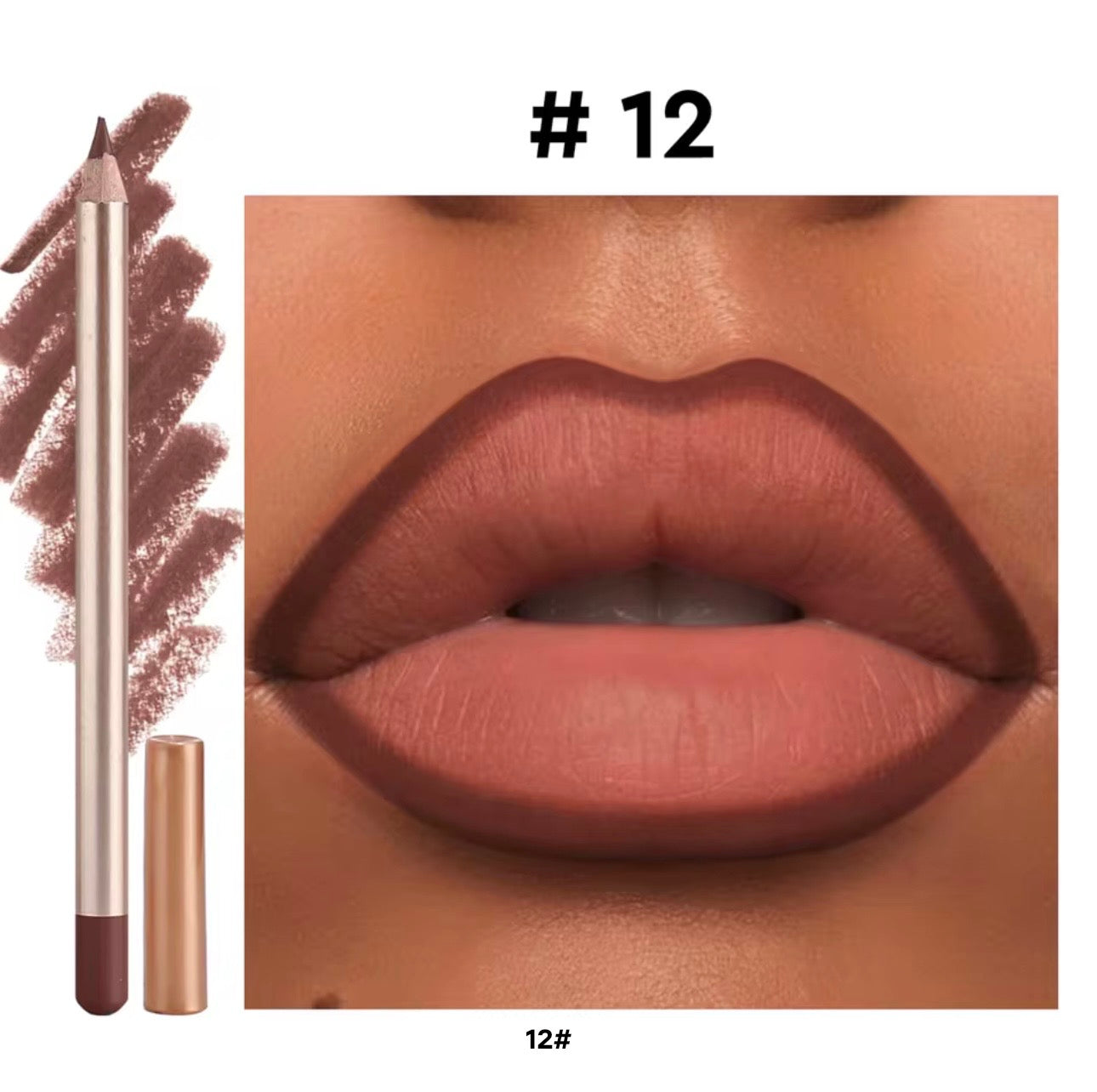 QUEEN ACOSTA Matte Lip Liner Pencil Set