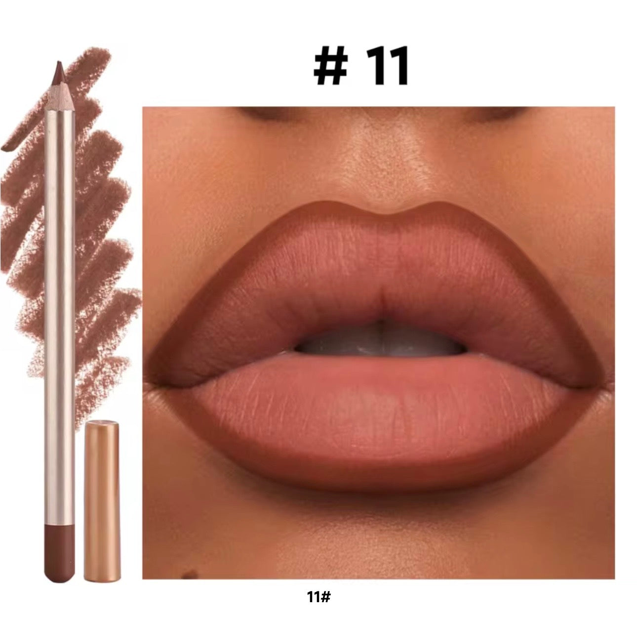 QUEEN ACOSTA Matte Lip Liner Pencil Set