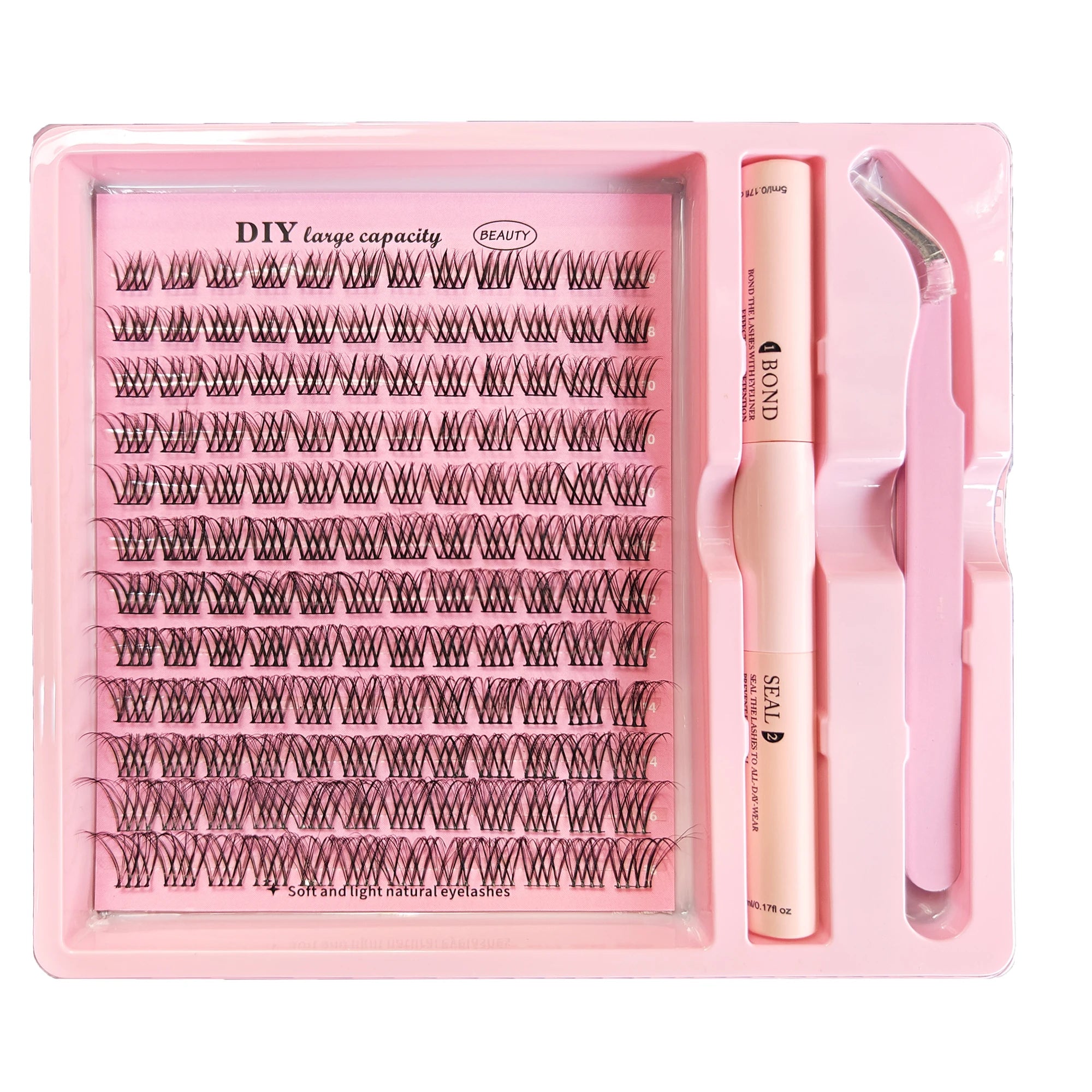 DIY Lash Extension Kit 200 PCS Clusters