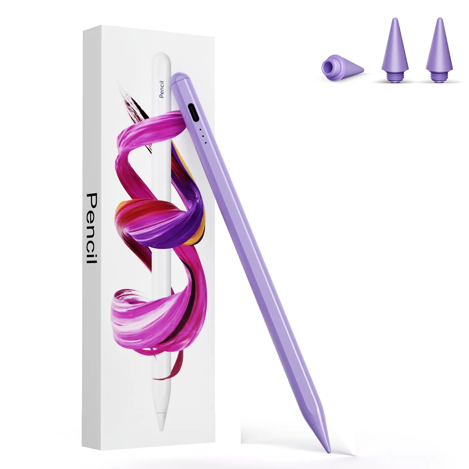 Stylus Pen for Ipad, Compatible with Apple Ipad 2018-2025,Fast Charging, Palm Rejection & Tilt Sensitivity for Drawingand Writing, Fits Ipad Pro 11"/13"/M4, Air 11"/13" M3/M2, Mini7/6/5, A16/11Th-6Th Gen #Tiktokshopsummersale