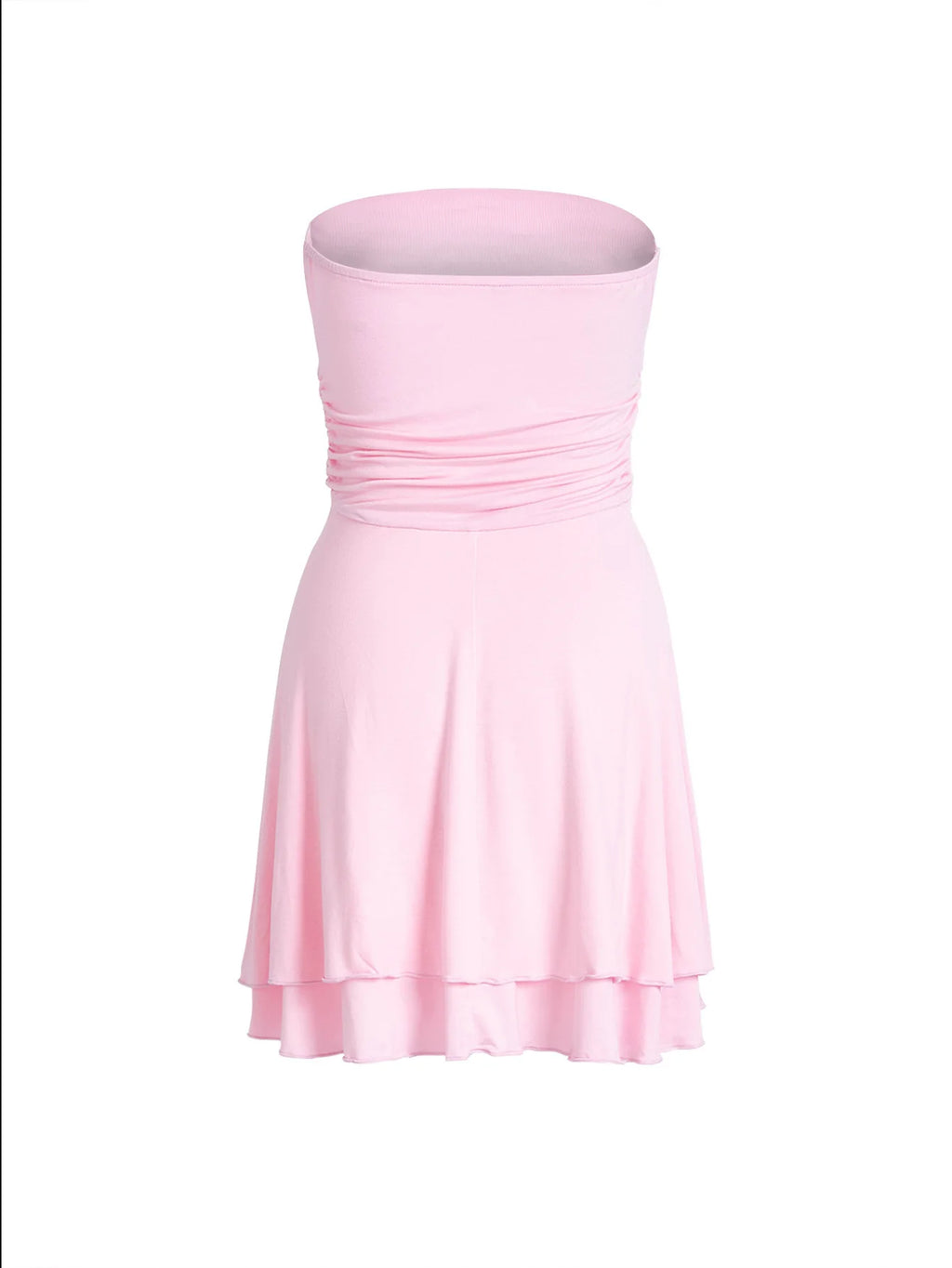 Summer Tube-Top Short Dress