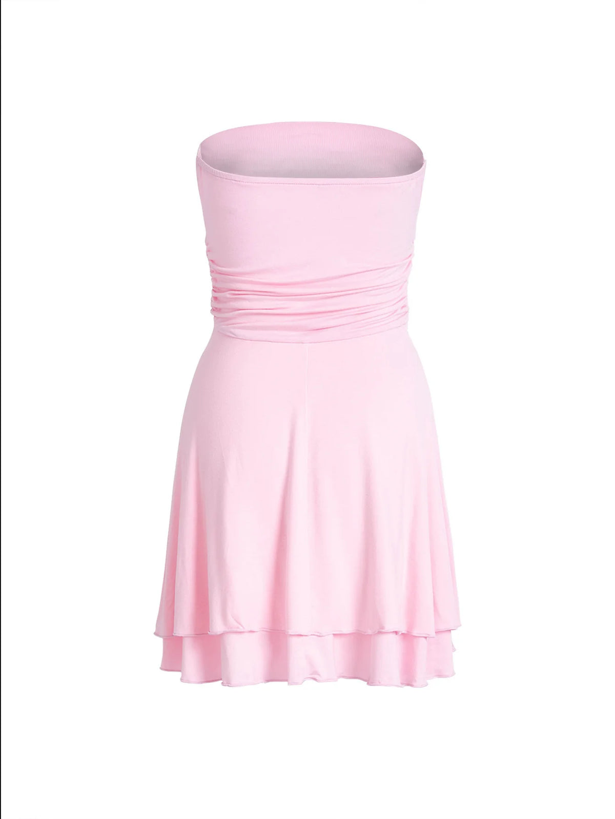 Summer Tube-Top Short Dress