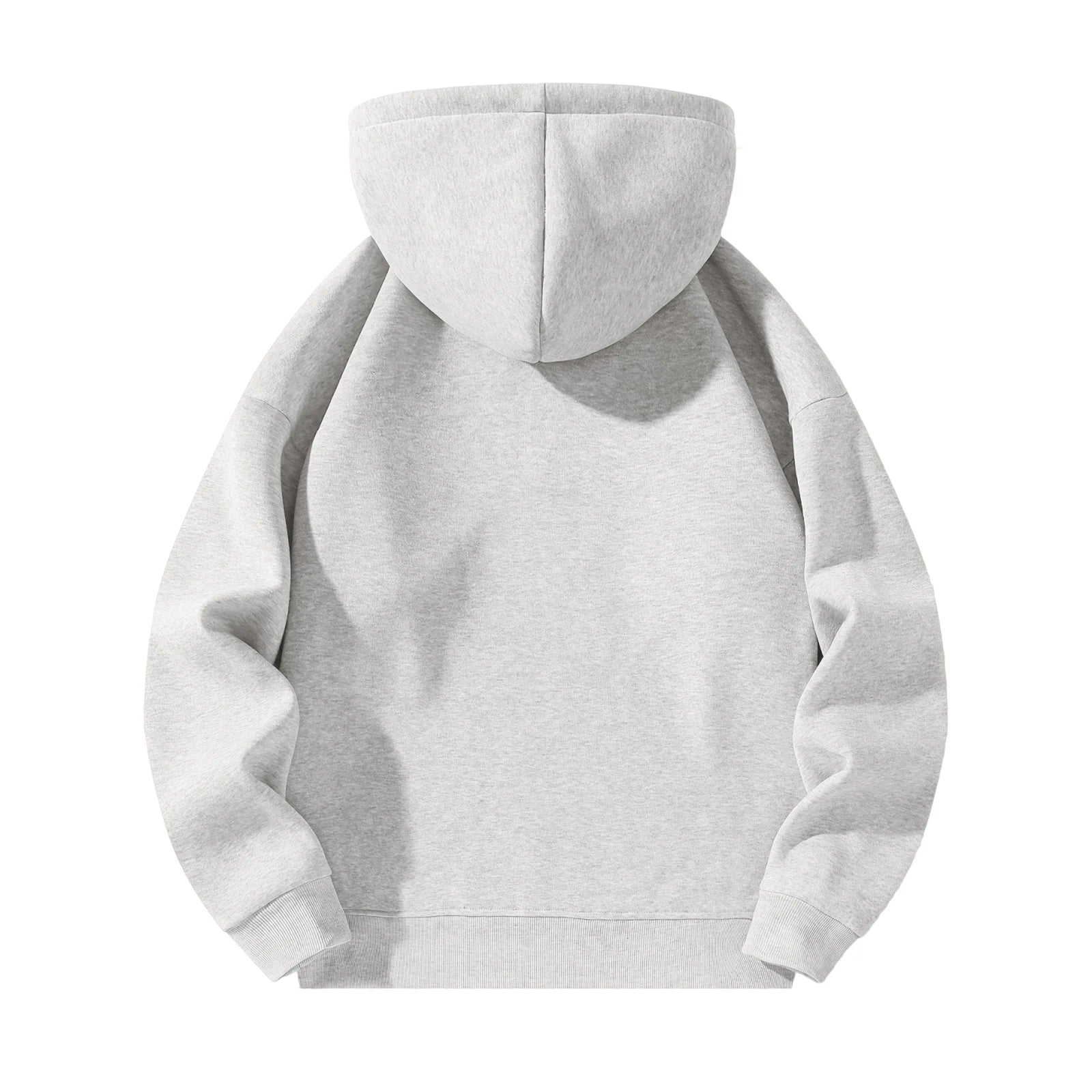 Men'S Quarter Zip Hoodies White 2XL