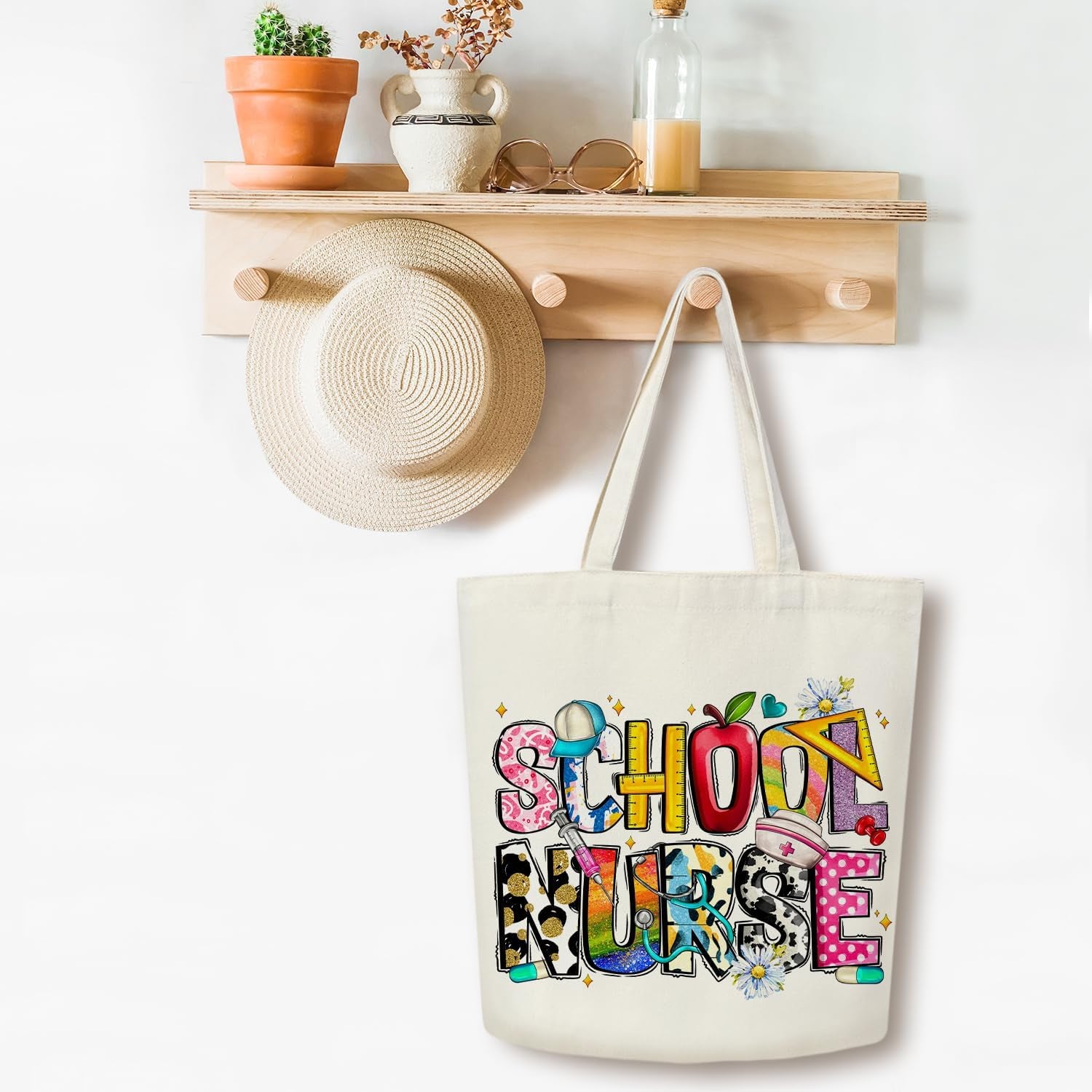 School Nurse Tote Bag 