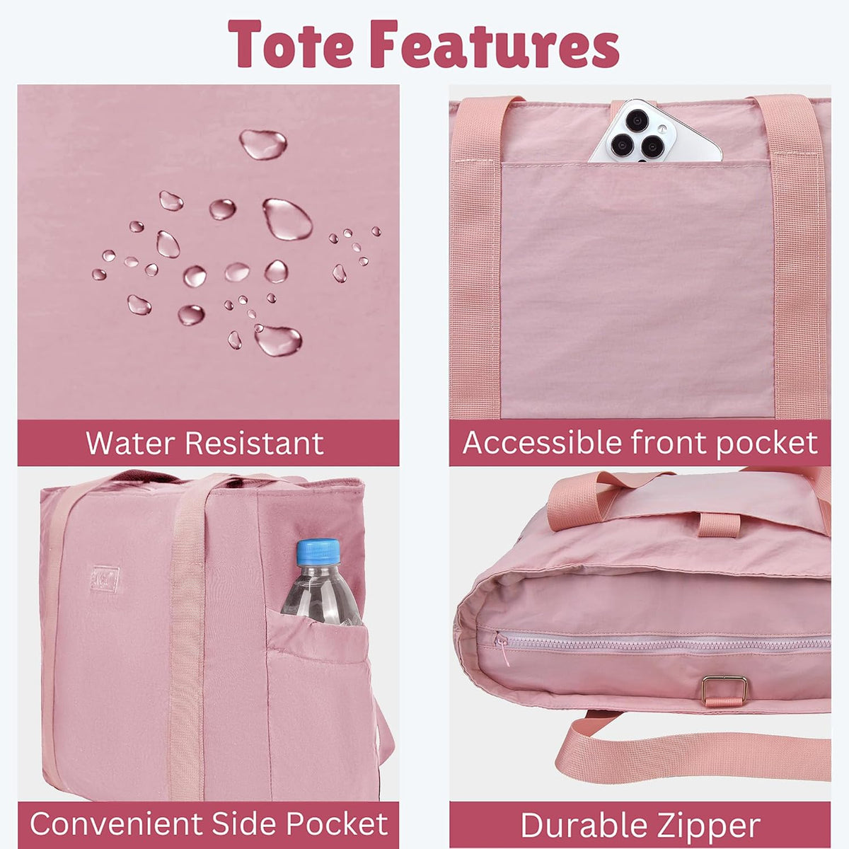 Tote Bag Large (Pink)